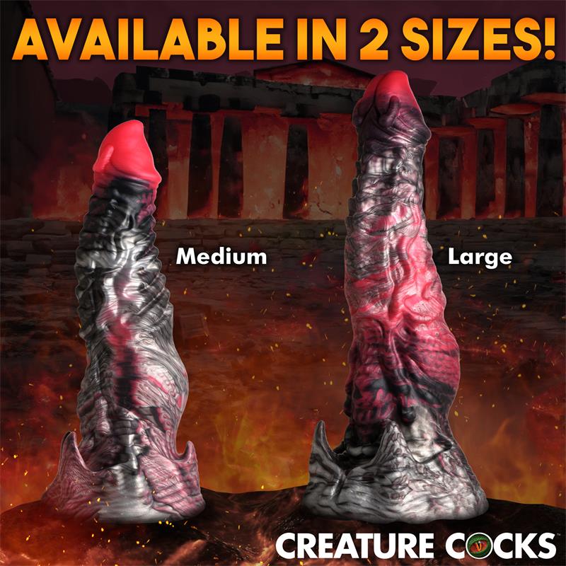 CREATURE COCKS - HADES DILDO SILICONE SIZE M