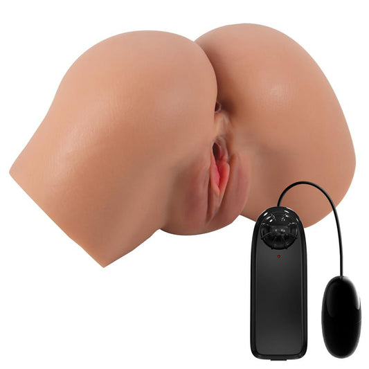 CRAZY BULL - HAILEY VIBRATING MASTURBATOR VAGINA AND ANUS