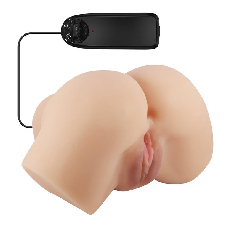 CRAZY BULL - HAILEY VIBRATING REALISTIC MASTURBATOR VAGINA AND ANUS