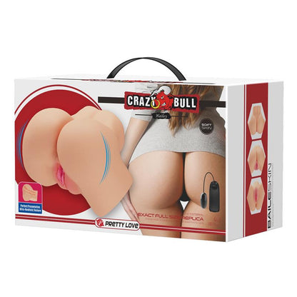 CRAZY BULL - HAILEY VIBRATING REALISTIC MASTURBATOR VAGINA AND ANUS
