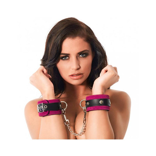 BONDAGE PLAY - HAND CUFFS-ADJUSTABLE