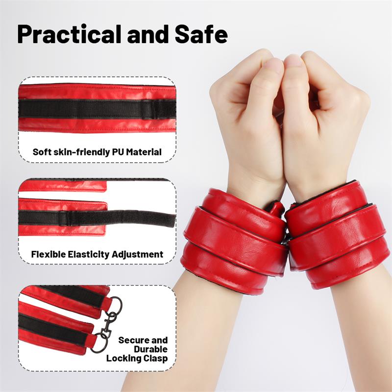 CHISA - HAND CUFFS WITH VELCRO
