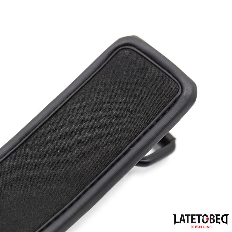 LATETOBED BDSM LINE - HANDCUFFS ADJUSTABLE NEOPRENE BLACK