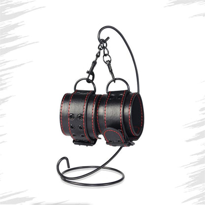 LOVETOY - HANDCUFFS BONDAGE BLACK