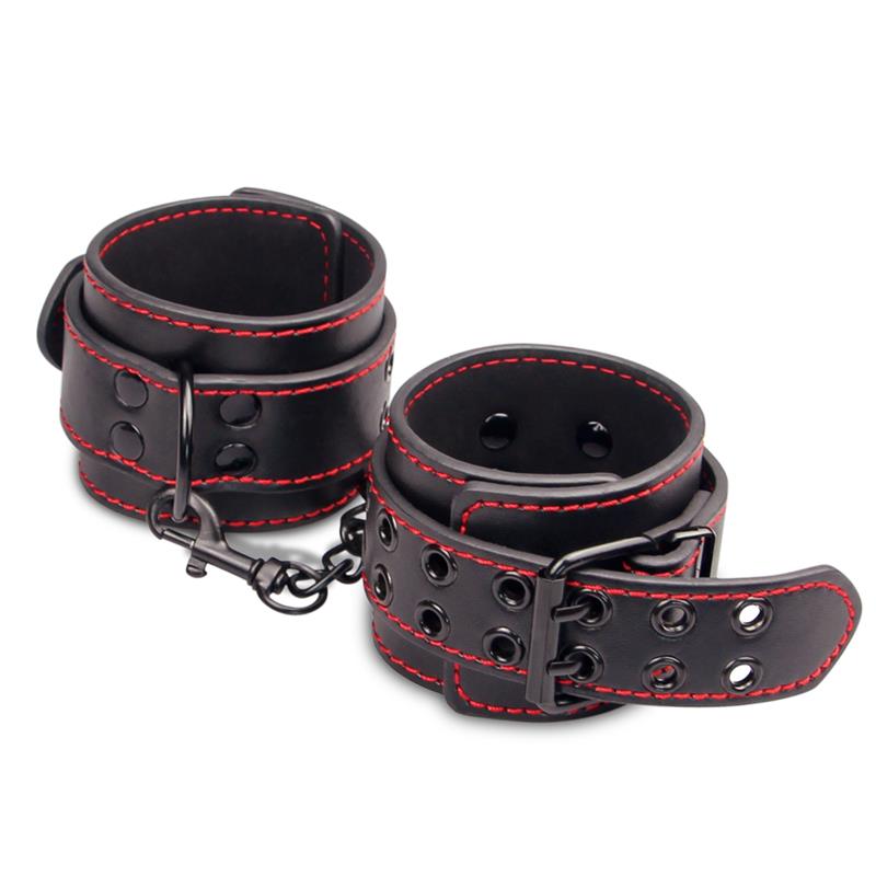 LOVETOY - HANDCUFFS BONDAGE BLACK