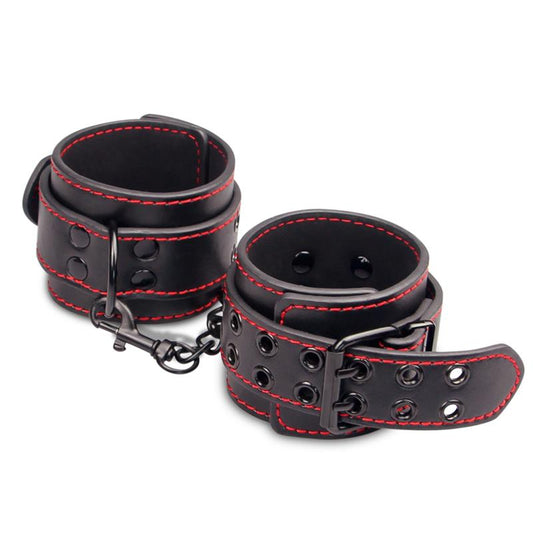 LOVETOY - HANDCUFFS BONDAGE BLACK