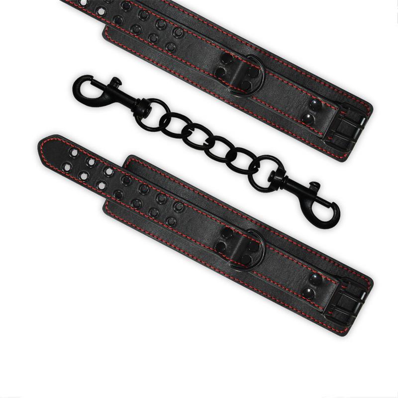 LOVETOY - HANDCUFFS BONDAGE BLACK