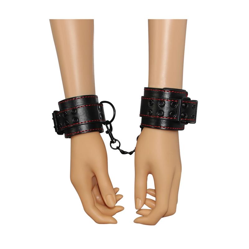 LOVETOY - HANDCUFFS BONDAGE BLACK