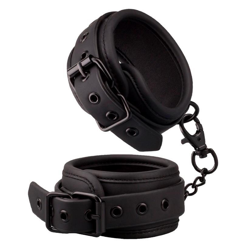 INTOYOU BLACK SHADOW - HANDCUFFS VEGAN LEATHER