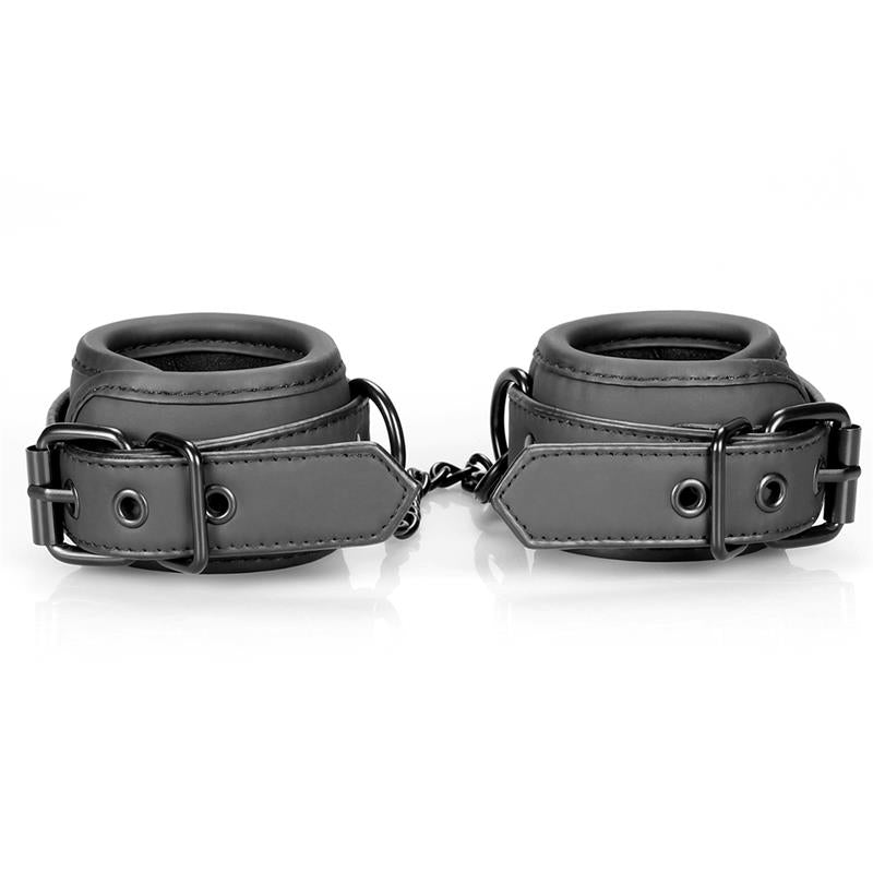 INTOYOU BLACK SHADOW - HANDCUFFS VEGAN LEATHER