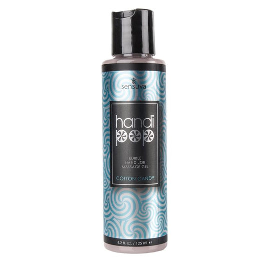 SENSUVA - HANDIPOP MASSAGE GEL AND ORAL SEX COTTON CANDY 125 ML