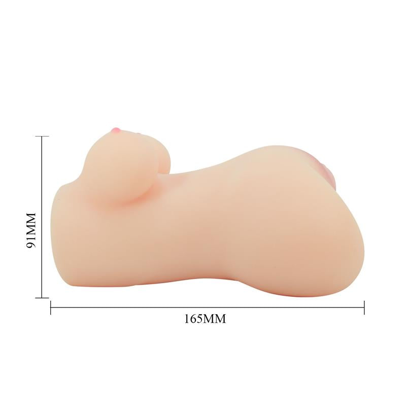CRAZY BULL - HANNAH REALISTIC MASTURBATOR VAGINA AND ANUS