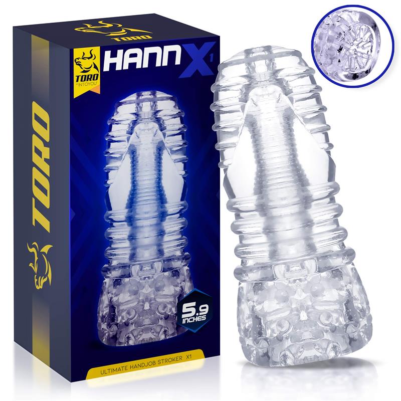MINOTHOR - HANNX1 ULTIMATE HANDJOB STROKER OPEN CONCEPT  5.9