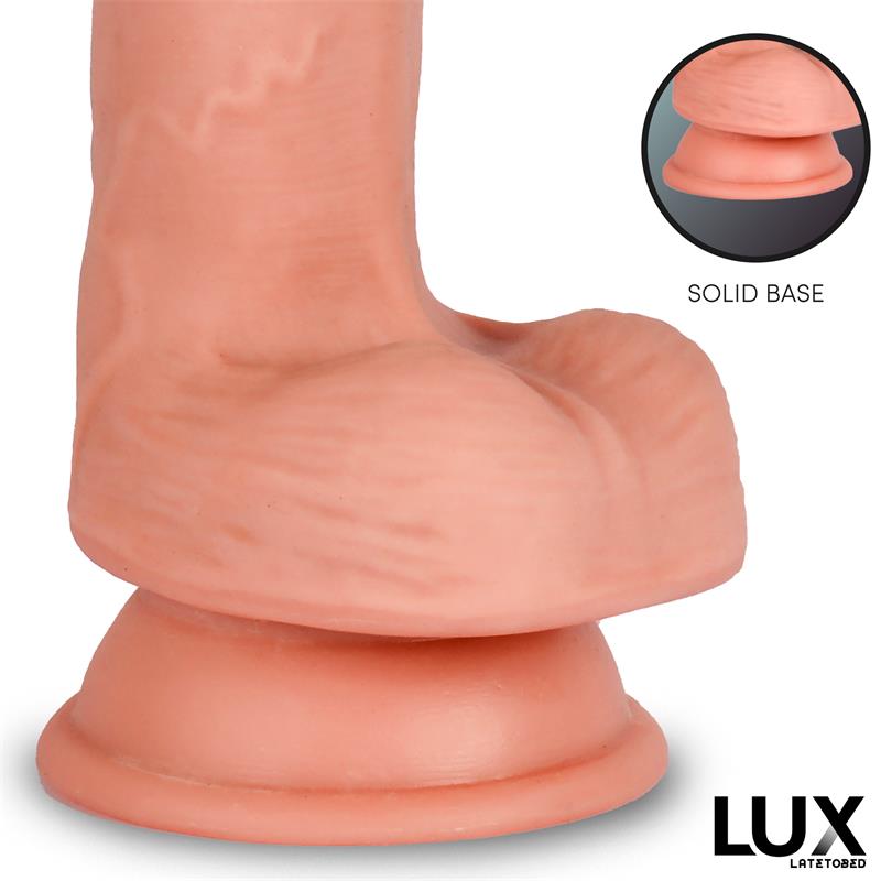LUX - HANS TRIPLE DENSITY DILDO WITH BALLS 7.2