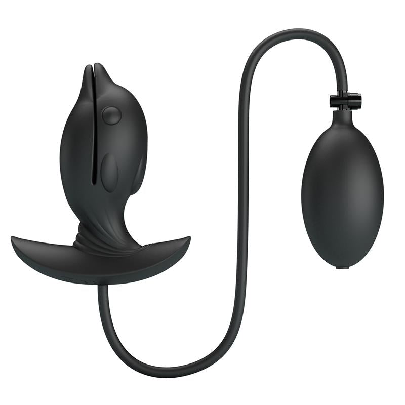 PRETTYLOVE - HANSON INFLATABLE BUTT PLUG WITH VIBRATION