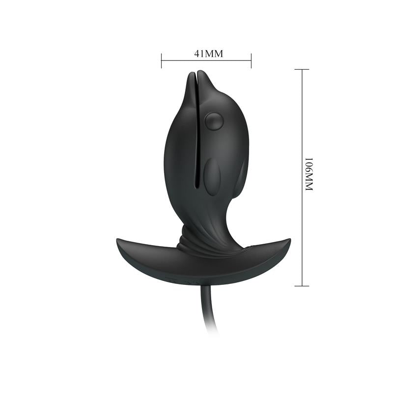 PRETTYLOVE - HANSON INFLATABLE BUTT PLUG WITH VIBRATION