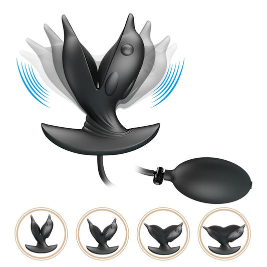 PRETTYLOVE - HANSON INFLATABLE BUTT PLUG WITH VIBRATION