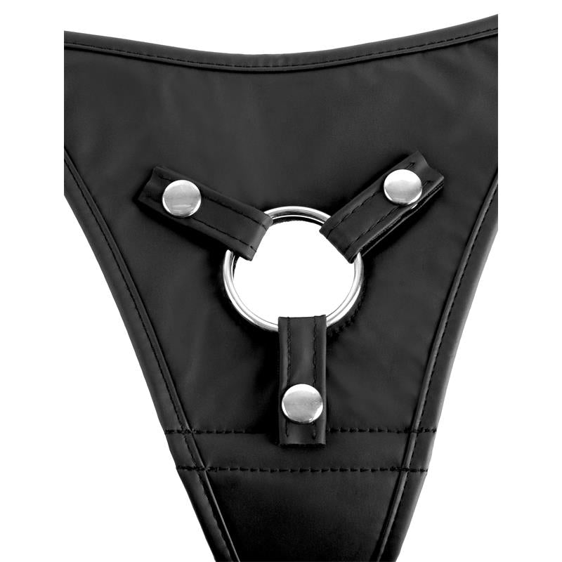 FETISH FANTASY HARNESS - HARNESS WITH BULLET AND REMOTE CONTROL