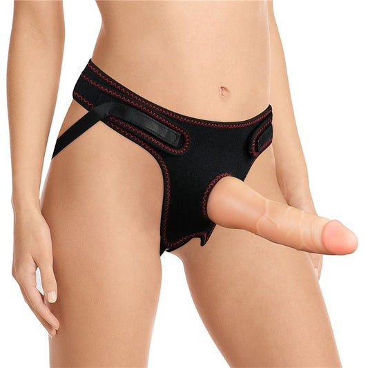 LOVETOY - HARNESS WITH DILDO EASY STRAPON 7.5
