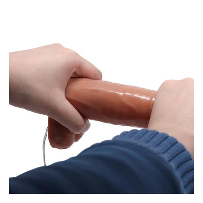 BAILE - HARNESS WITH DOUBLE RETRACTABLE DILDO WITH VIBRATION