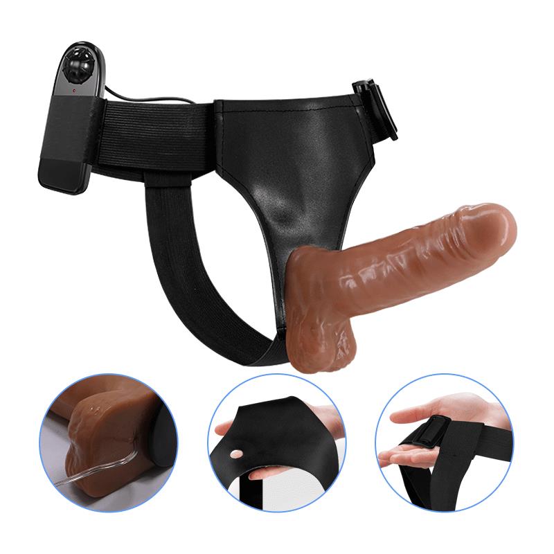 BAILE - HARNESS WITH RETRACTABLE DILDO AND VIBRATION