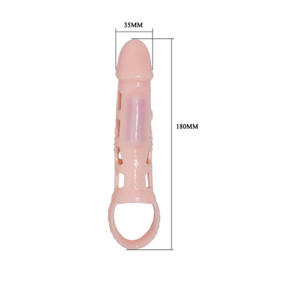 PRETTYLOVE - HARRISON PENIS SLEEVE WITH VIBRATION