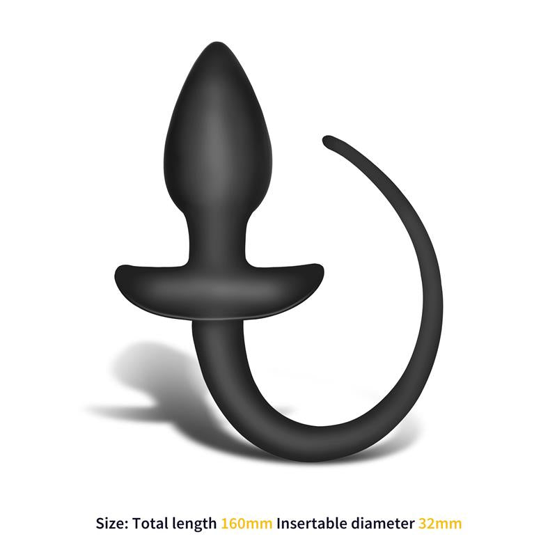 AFTERDARK - HARTHLEY BUTT PLUG WITH TAIL 16 CM X 3.2 CM