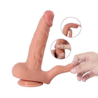 SHEQU - HAYDON DILDO WITH 20 MODES OF VIBRATION AND CLITORIS STIMULATOR