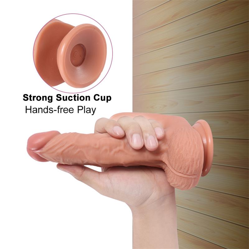 SHEQU - HAYDON DILDO WITH 20 MODES OF VIBRATION AND CLITORIS STIMULATOR
