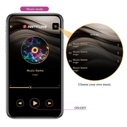 PRETTYLOVE - HAZELYNN STIMULATOR WITH APP