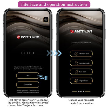 PRETTYLOVE - HAZELYNN STIMULATOR WITH APP