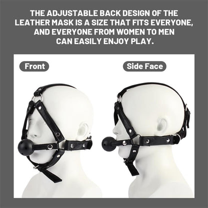 CHISA - HEAD HARNESS WITH BREATHABLE BALL GAG