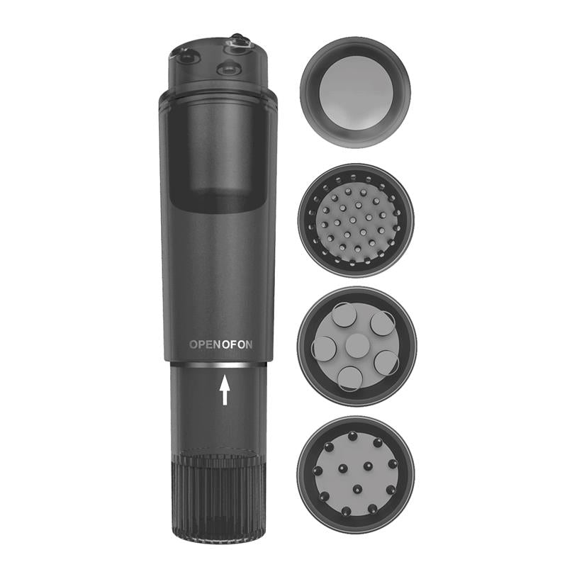 LATETOBED - HEADY STIMULATOR MULTI-HEAD BLACK