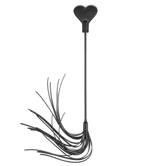 LATETOBED BDSM LINE - HEART PADDLE WITH FLOGGER 60 CM