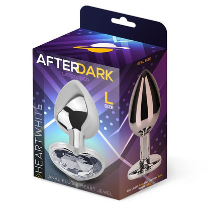 AFTERDARK - HEART SHAPED BUTT PLUG SIZE TALLA L
