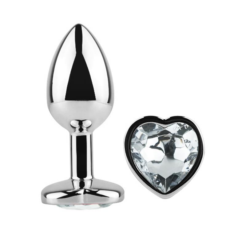 AFTERDARK - HEART SHAPED BUTT PLUG SIZE TALLA L
