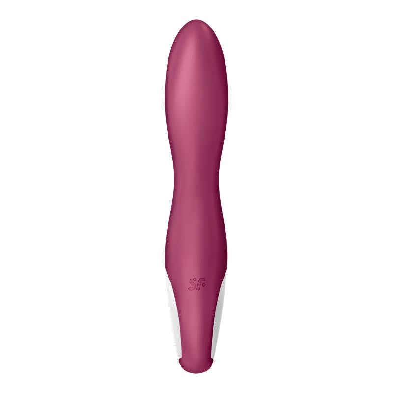SATISFYER - HEATED AFFAIR VIBRADOR WITH HEAT EFFECT G-SPOT USB SILICONA