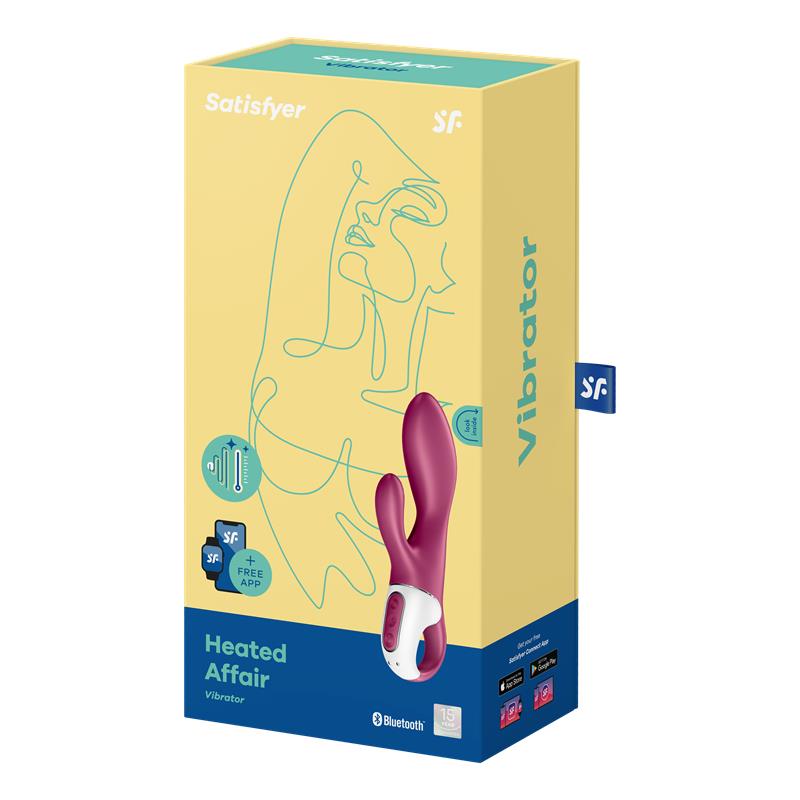 SATISFYER - HEATED AFFAIR GSPOT VIBRATOR