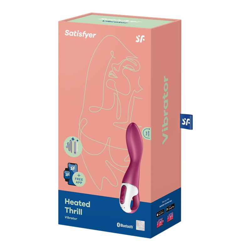 SATISFYER - HEATED THRILL HEAT EFFECT VIBE SATISFYER CONNECT APP