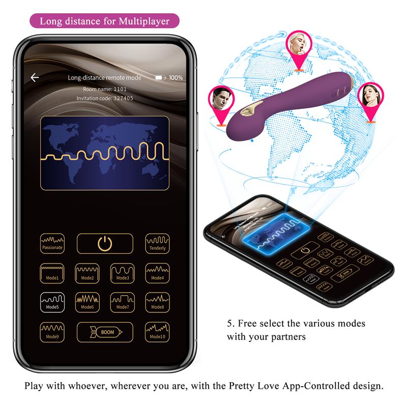PRETTYLOVE - HECTOR ELECTROSHOCK VIBE WITH APP