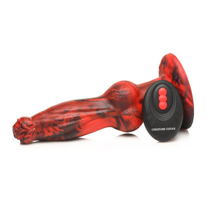 CREATURE COCKS - HEL-WOLF THRUSTING AND VIBE DILDO