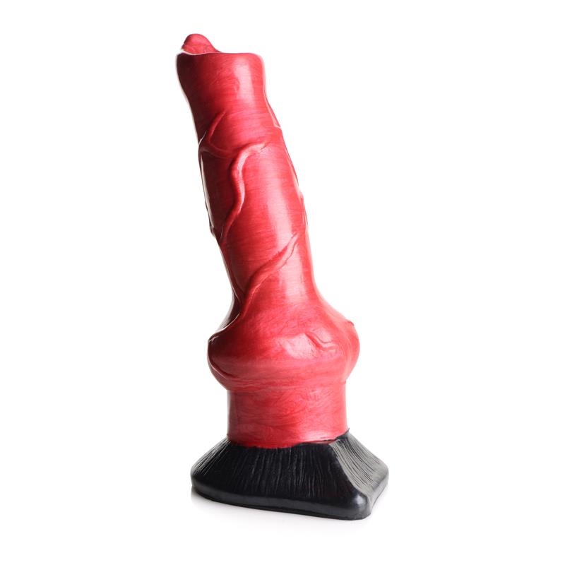 CREATURE COCKS - HELL-HOUND CANINE SILICONE DILDO 19 CM - 7.5