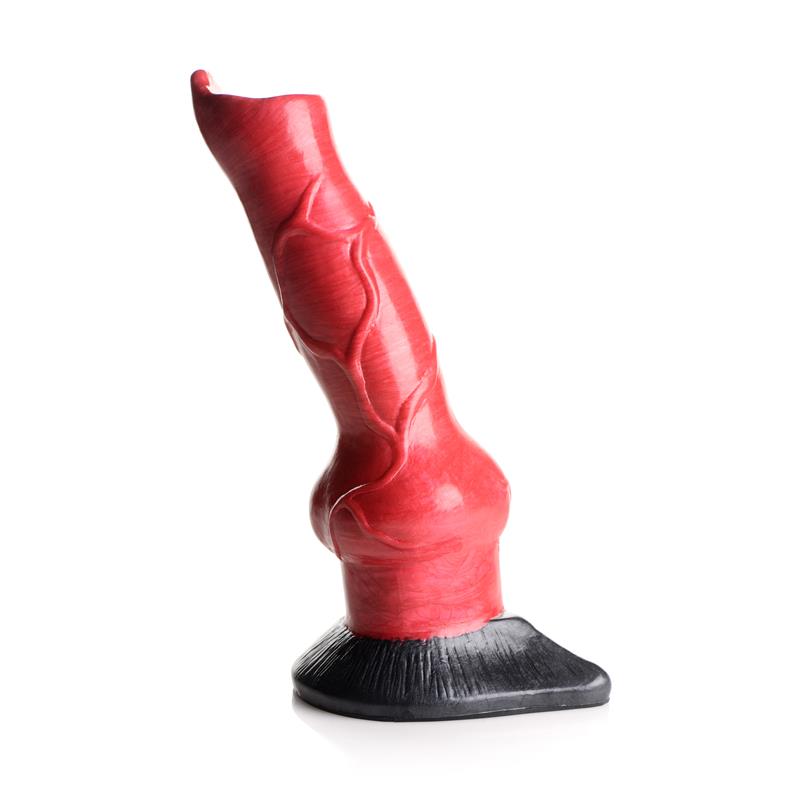 CREATURE COCKS - HELL-HOUND CANINE SILICONE DILDO 19 CM - 7.5