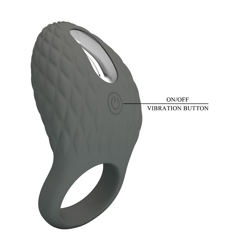 PRETTYLOVE - HELOISE VIBRATING COCK RING