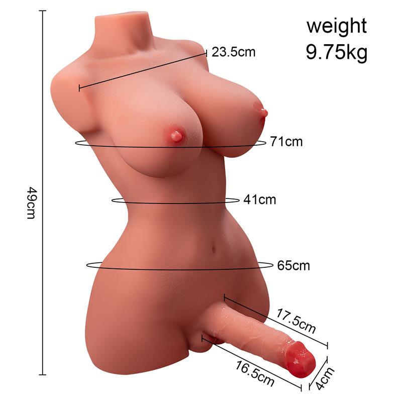 SHEQU - BUSTY LADY REALISTIC TORSO 5.4 KG