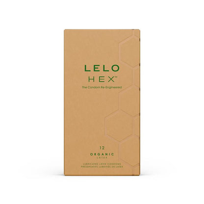 LELO - HEX CONDOMS ORGANIC 12 UNITS