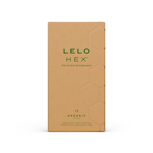 LELO - HEX CONDOMS ORGANIC 12 UNITS