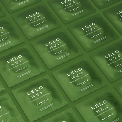 LELO - HEX CONDOMS ORGANIC 3 UNITS