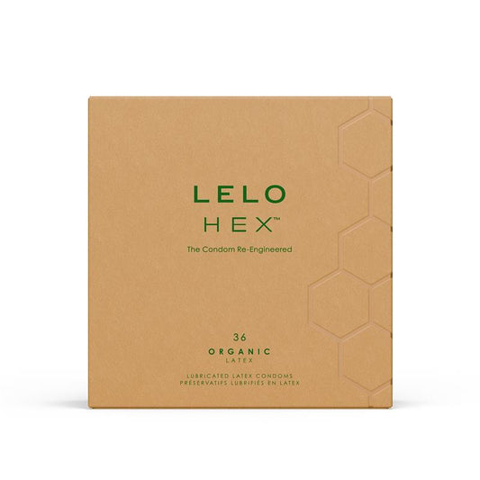 LELO - HEX CONDOMS ORGANIC 36 UNITS