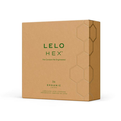 LELO - PRÉSERVATIFS HEX ORGANIC 36 UNITÉS